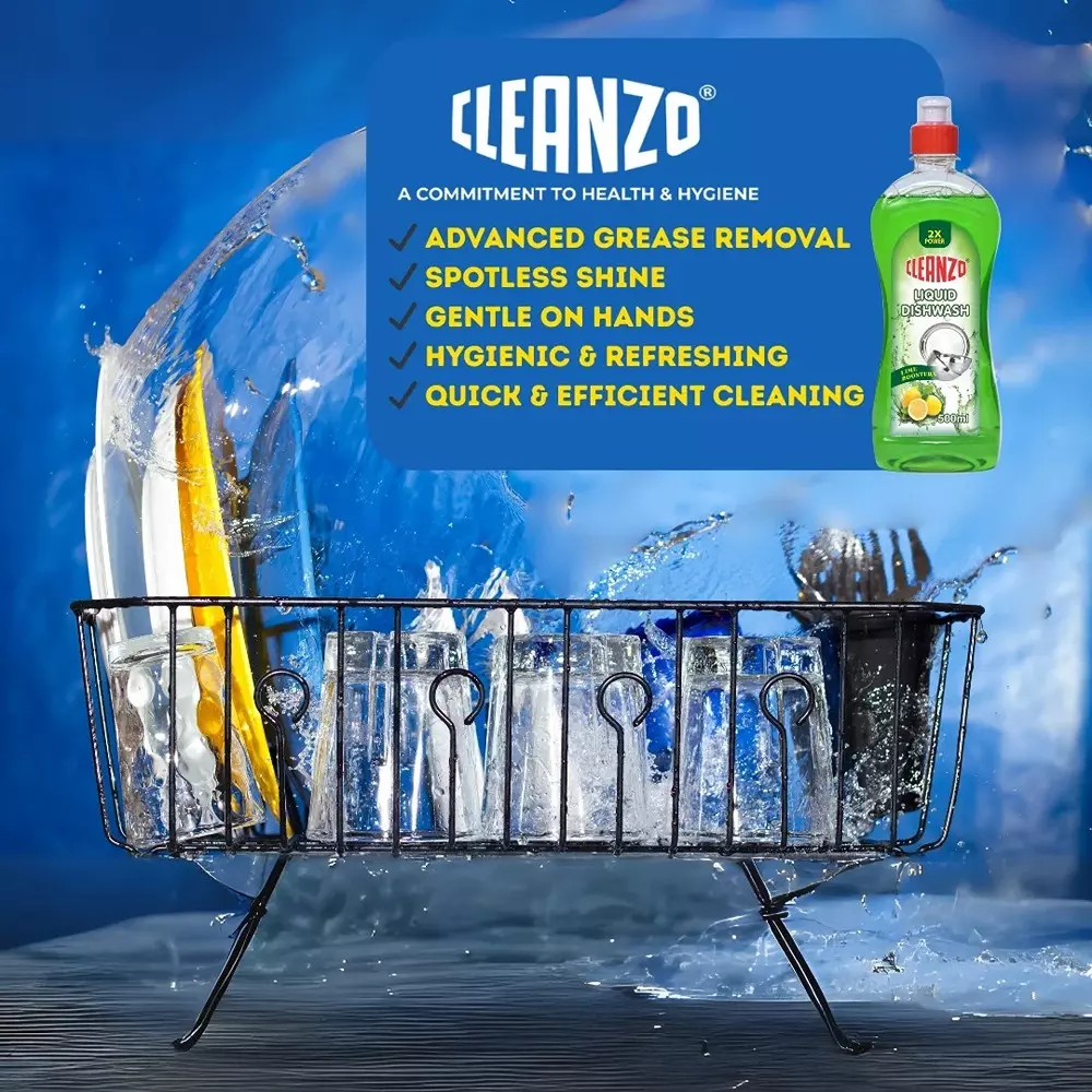 cleanzo-liquid-form-dishwash-green-lemon-fragrance-liquid-form-500-ml-bottle-packaging-type