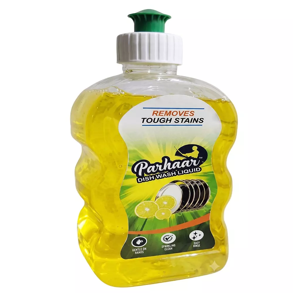 Parhaar Dish Wash Liquid Lemon Fragrance 500 ml