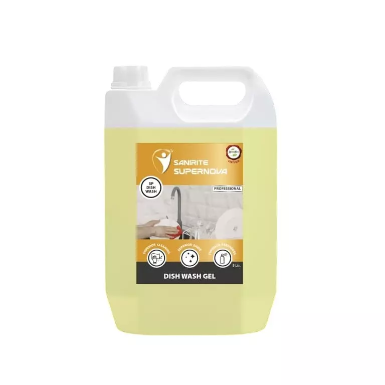 Sanirite Supernova Dishwash Lime Fragrance 5 L Capacity, SP-Dish