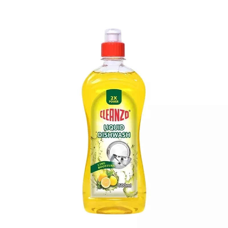 Cleanzo Liquid Form Dishwash Yellow Lemon Fragrance Liquid Form 275 ml Bottle Packaging Type