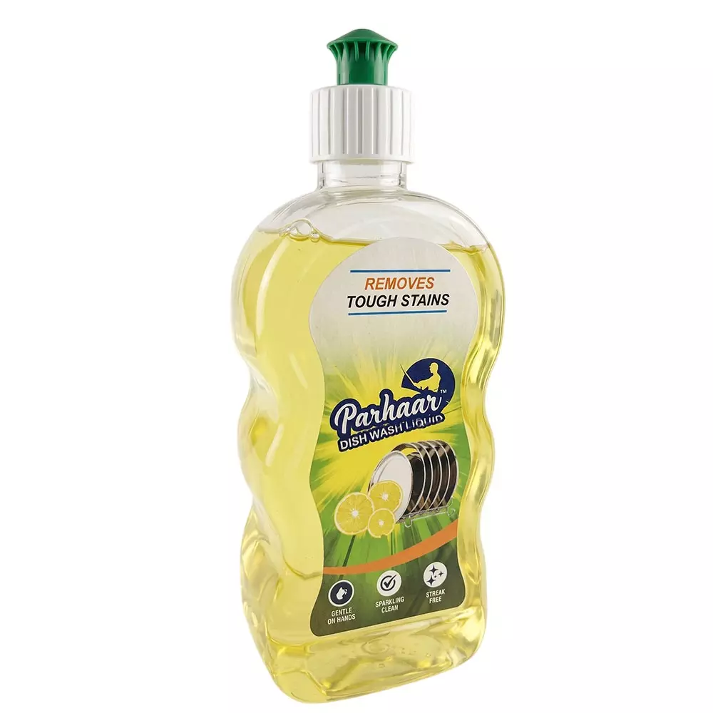 Parhaar Dish Wash Liquid Lemon Fragrance 750 ml