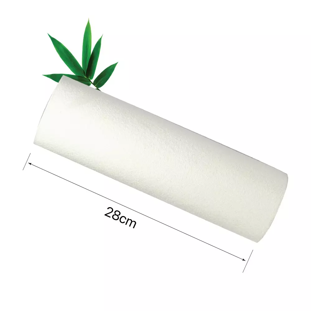 IMECO Bamboo Kitchen Towel Roll 20 Sheets Ultra-Absorbent & Reusable, IMERBT3 (Pack of 3)