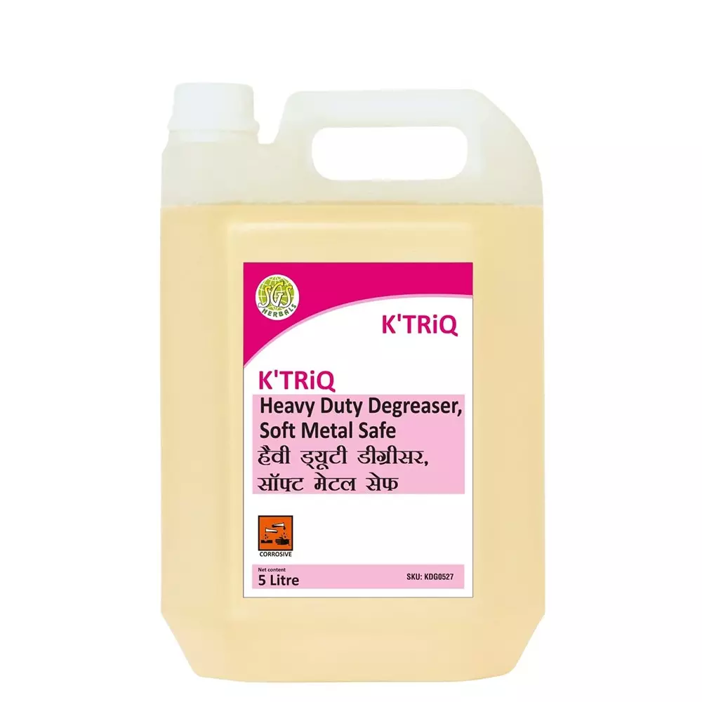 K TRiQ Heavy Duty Kitchen Cleaner Degreaser 5 L Can Liquid Lime for Industrial & Commercial Use