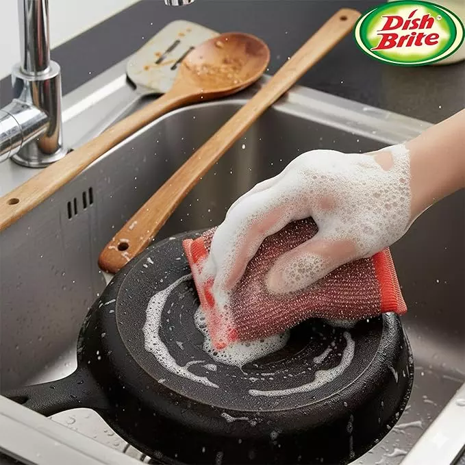 dish-brite-power-scrub-pad-rectangular-shape-red-color-for-cleaning-tough-oily-stains-pack-of-3