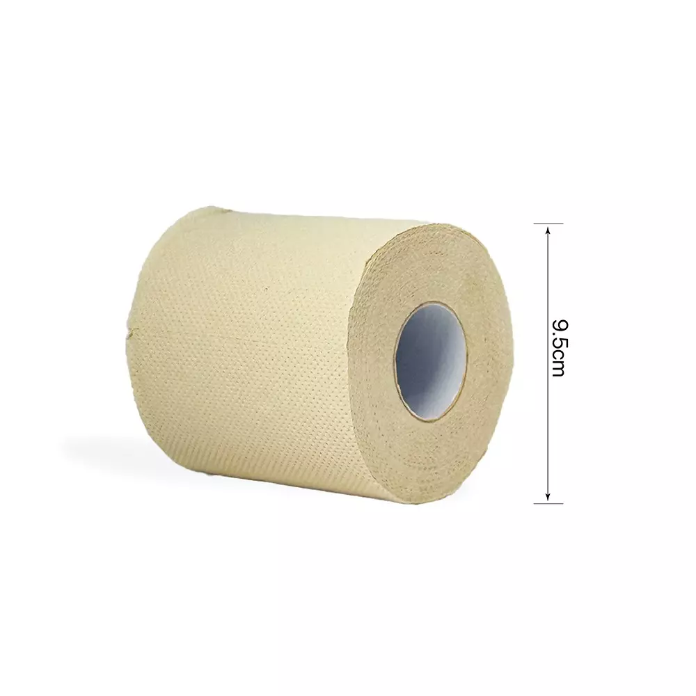 IMECO Bamboo Toilet Tissue Roll 3 Ply 220 Pulls Soft & Biodegradable, IMEBTTRLP3 (Pack of 3)