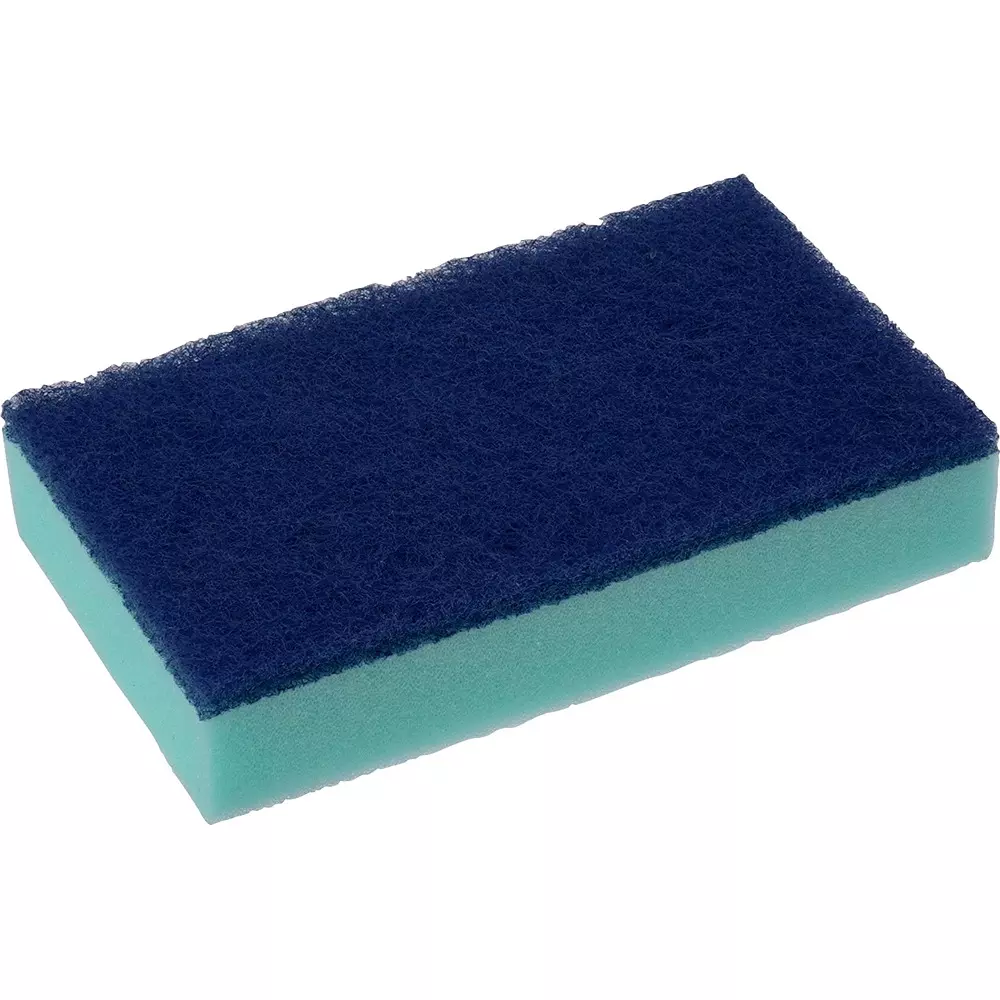 MonotaRO Sponge Antibacterial Type Flat Type Nylon nonwoven fabric (with abrasive), polyurethane foam 150x90x30 mm, L