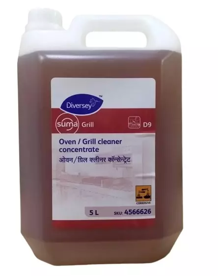 Diversey Taski Suma D9 Oven/Grill Cleaner 5Ltr  4566626