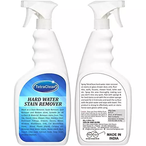 TetraClean Multipurpose Kitchen Cleaner and Stain Remover 500 ml Fragrance Free pH Neutral for Home & Commercial Use