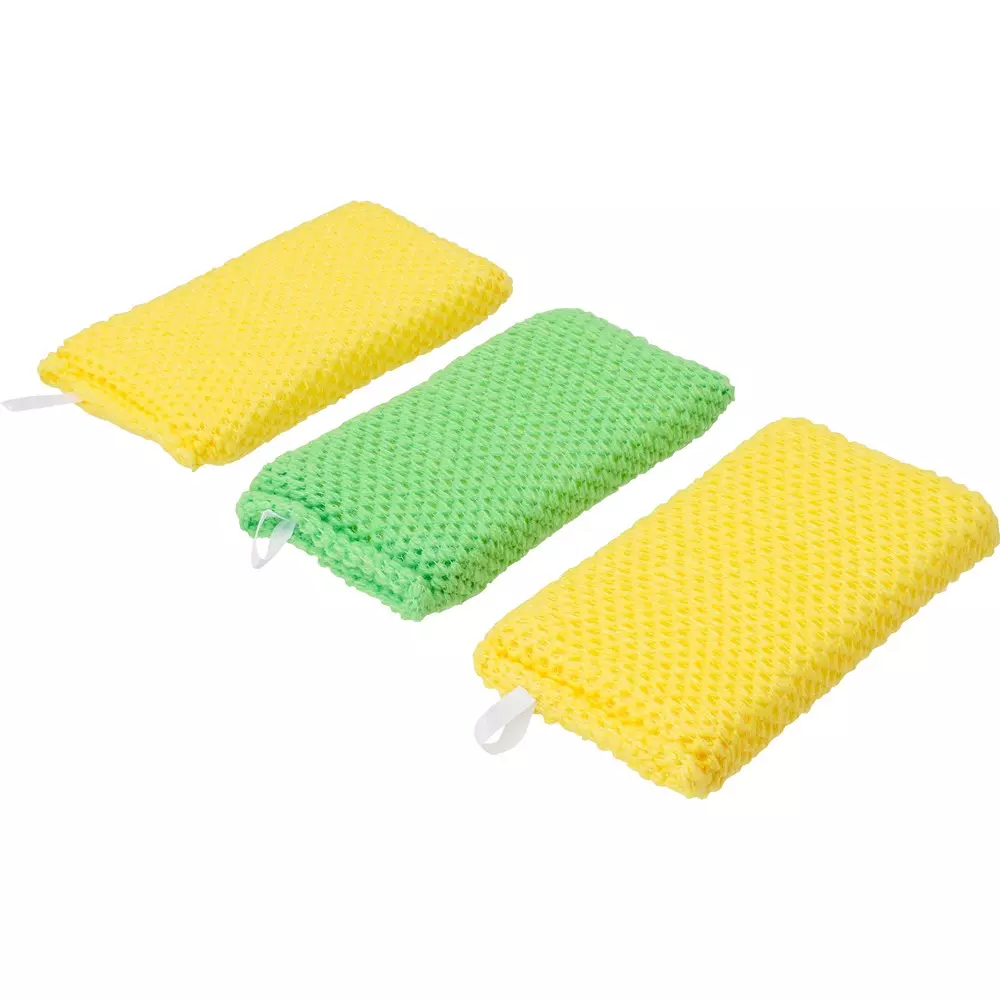 MonotaRO Sponge Made of Acrylic About 150x80x20 mm, M73-KCSW (Pack of 3 Pcs)
