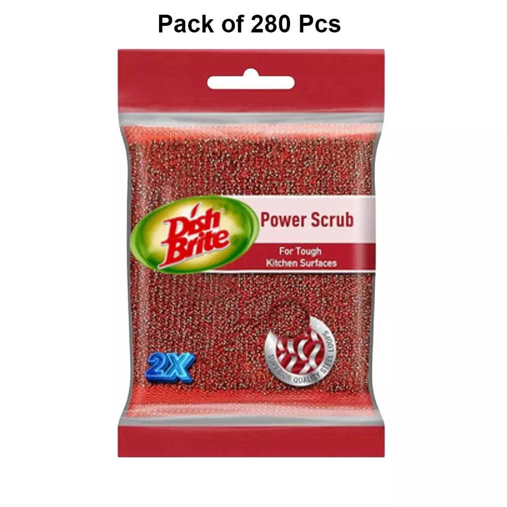 dish-brite-power-scrub-dish-cloth-pad-non-woven-9x10-cm-size-for-stain-remover-pack-of-280-pcs