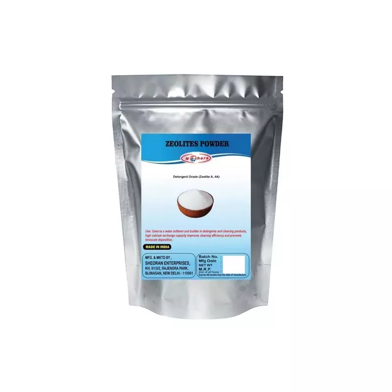 NOHARA 1 Kg Zeolite Powder Detergent Grade for Detergents, Water Treatment, Agriculture, Industrial Use, NOH-ZEO-1KG