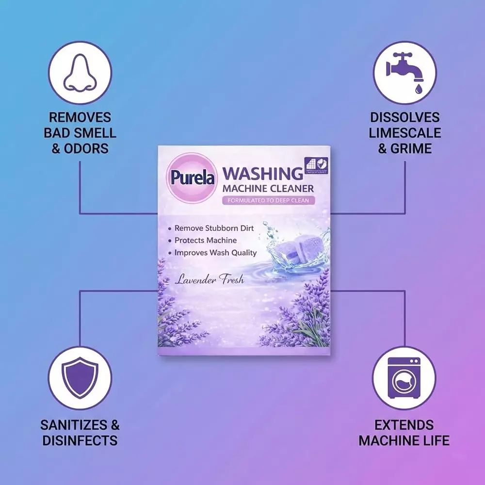purela-washing-machine-cleaner-tablets-lavender-fragrance-biodegradable-for-all-washing-machine-front-load-and-top-load-pack-of-90-pcs