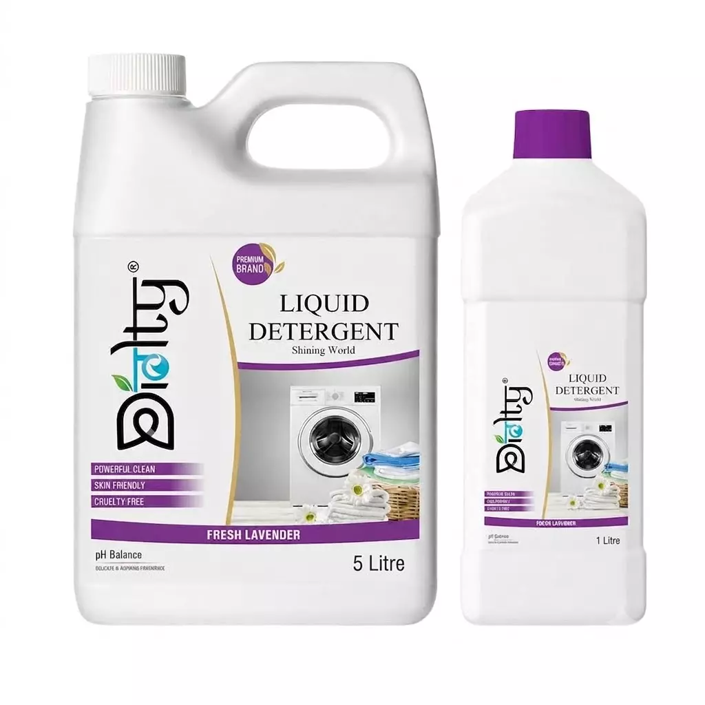 Diolty 5+1 L Fresh Lavender Fragrance Liquid Detergent (Pack of 2)