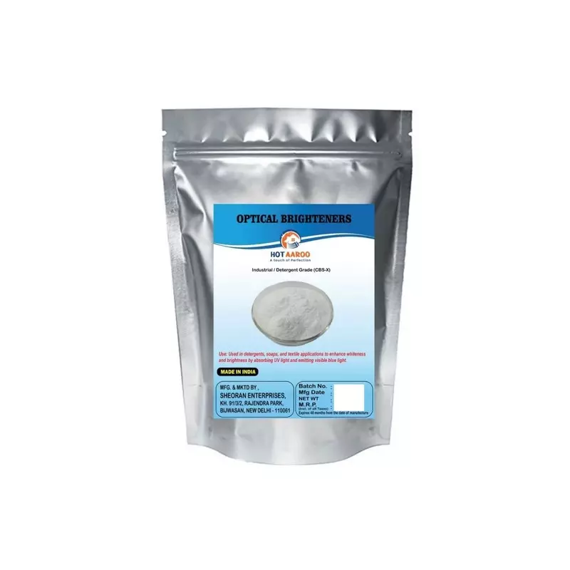 HOTAAROO Optical Brighteners Powder Industrial/Detergent Grade 1 Kg for Fabric Whitening, HT-OB-1KG