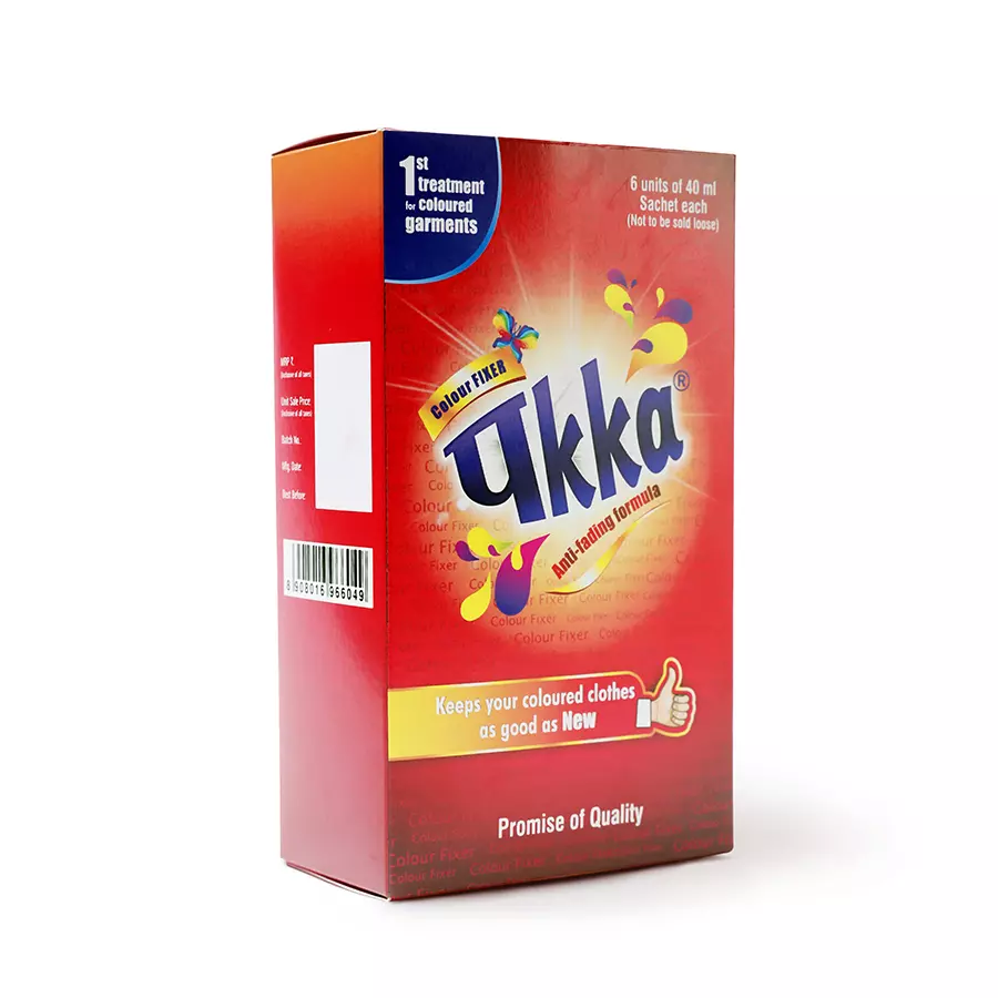 Pakka 40 ml Cloth Color Fixer Liquid with Anti-Fade Formula