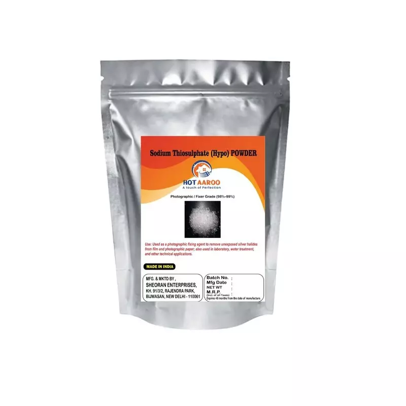 HOTAAROO Sodium Thiosulphate Photographic/Fixer Grade 250 g for Photography & Water Treatment, HT-STH-250G