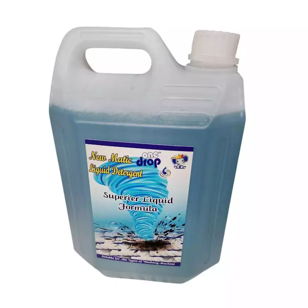 GENERIC 5L Liquid Detergent for Top Load and Front Load Washing Machine (Pack of 4)