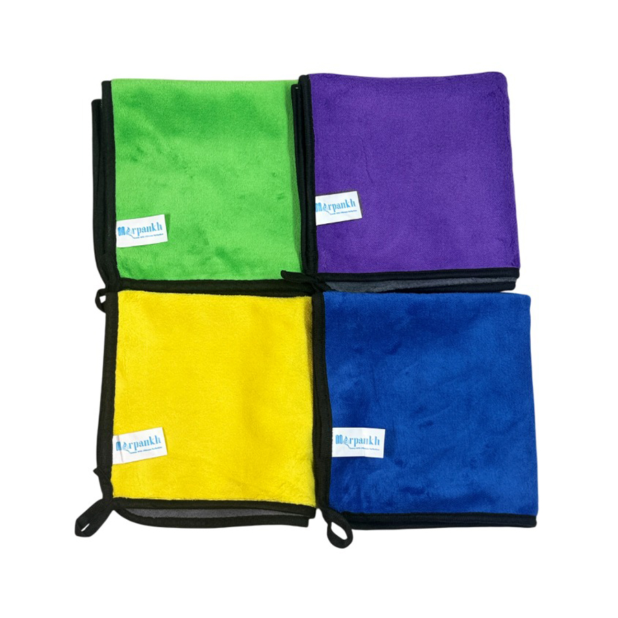 POWERWASH 40x40 cm 600 GSM Microfiber Cloth (Pack of 60)