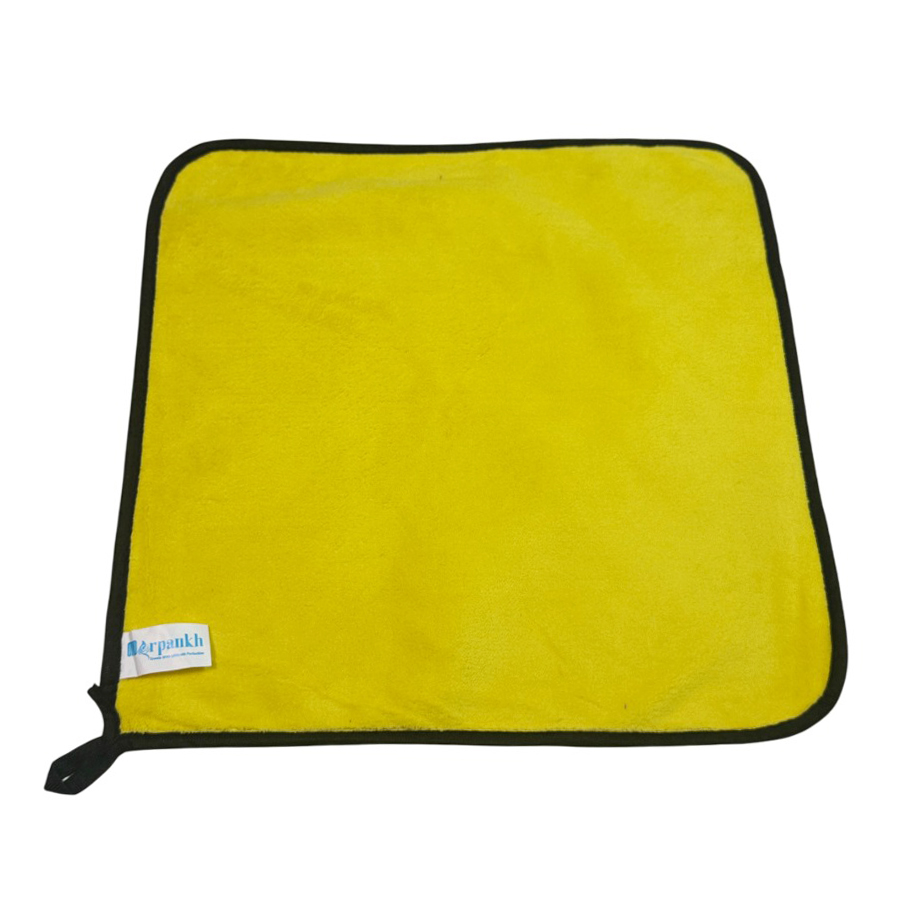 POWERWASH 30x40 cm 500 GSM Microfiber Cloth (Pack of 4)