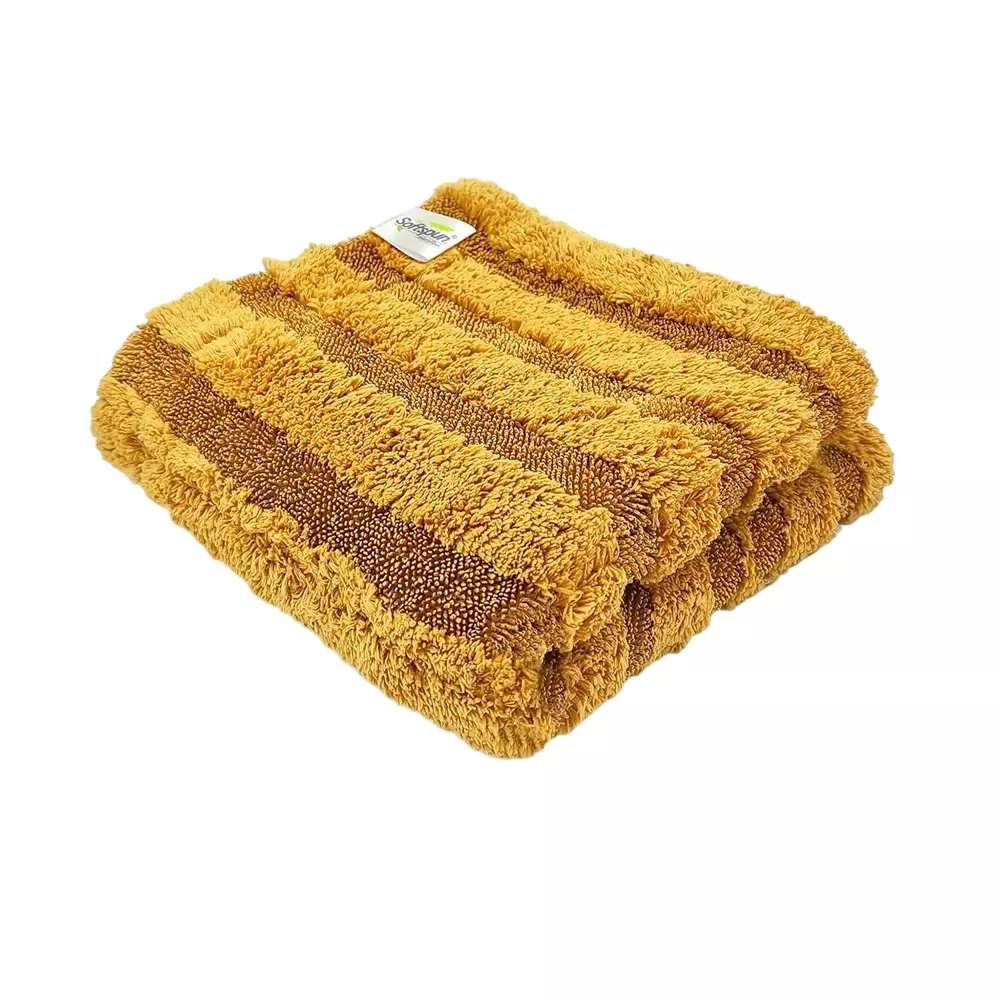 softspun Microfiber Hybrid Cloth 1400 GSM 40x40 cm Polyester Brown