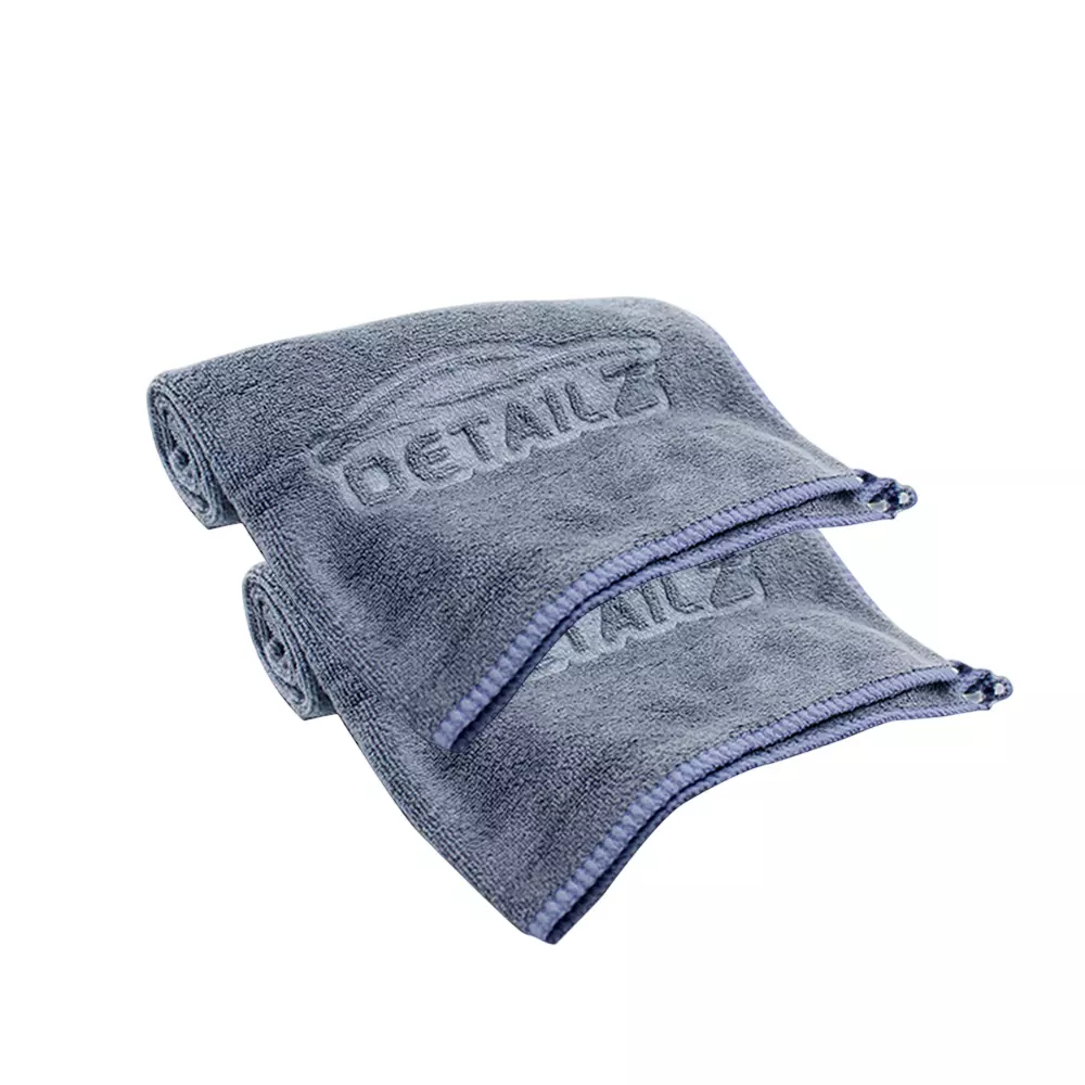 DETAILZ 40x40 cm Microfiber Vehicle Washing Cloth 380 GSM (Pack of 2)