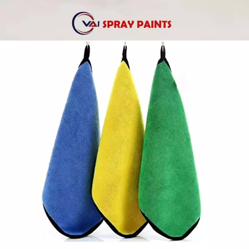 VAI Heavy Microfiber Cloth ‎40x40 cm 600 GSM (Pack of 4 Pcs)