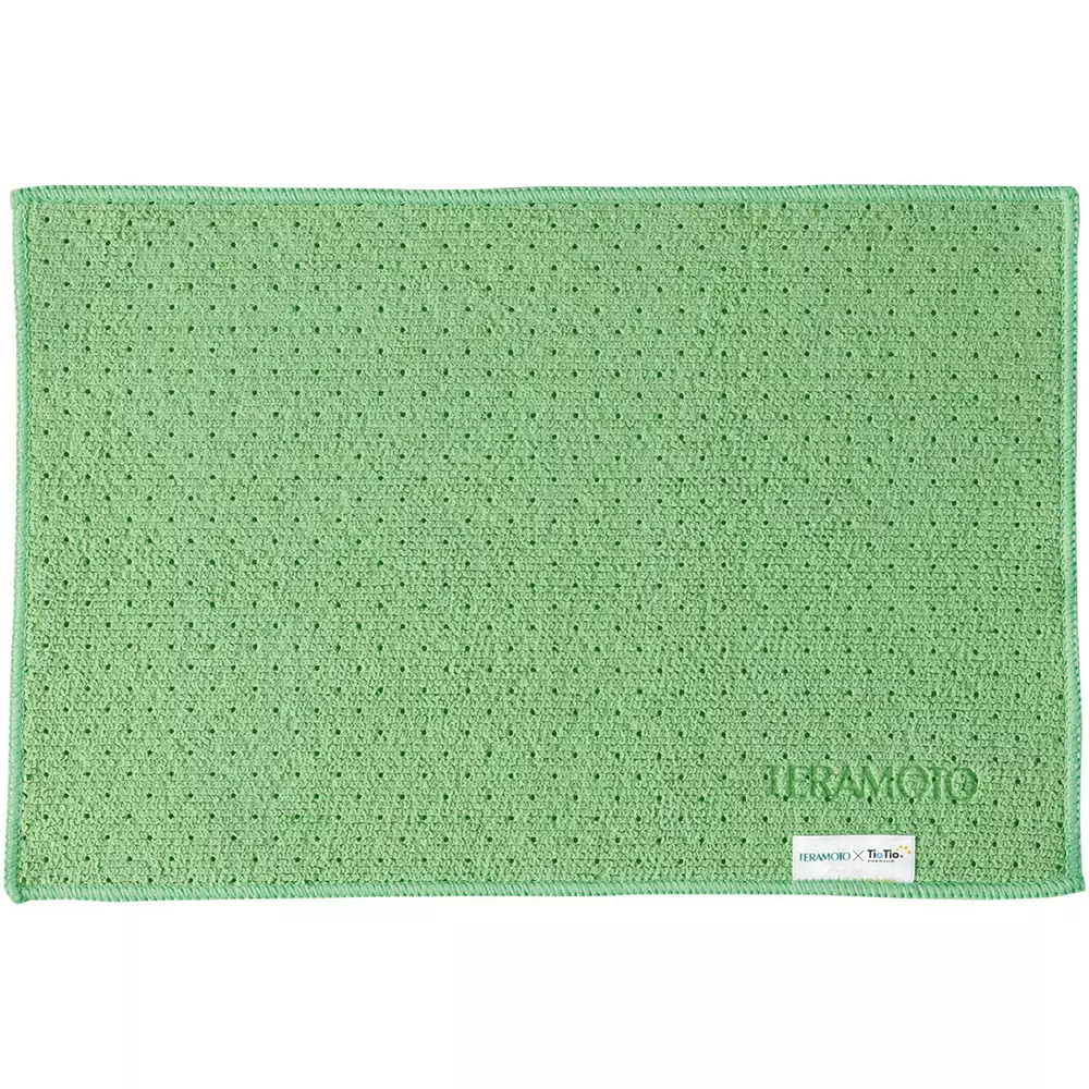 TERAMOTO 200×300 mm FX Antibacterial Cloth (TioTio) Green, CL-374-940-1