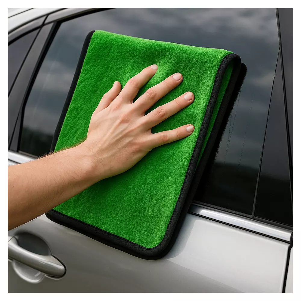 POWERWASH 30x40 cm 500 GSM Microfiber Cloth (Pack of 60)