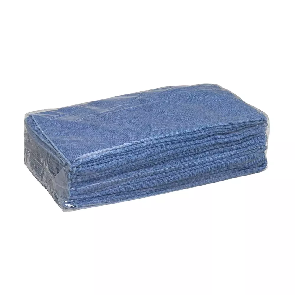 WYPALL Microfiber Wiper Cleaning Cloth Modern Blue, 7589 (Pack of 25 Pcs)