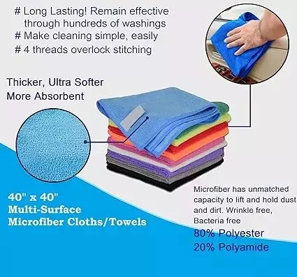 powerwash-40x40-cm-340-gsm-microfiber-cloth-pack-of-4
