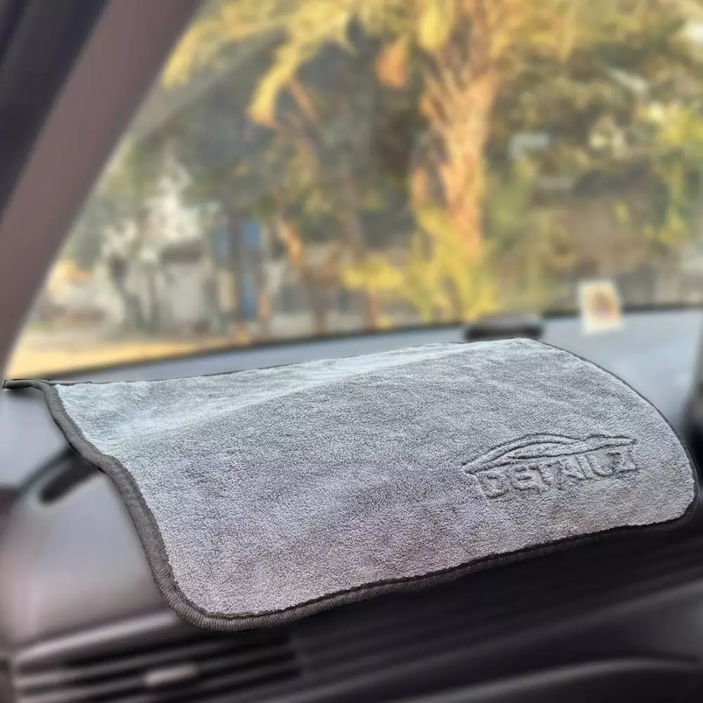 DETAILZ 40x40 cm Microfiber Vehicle Washing Cloth 800 GSM (Pack of 5)