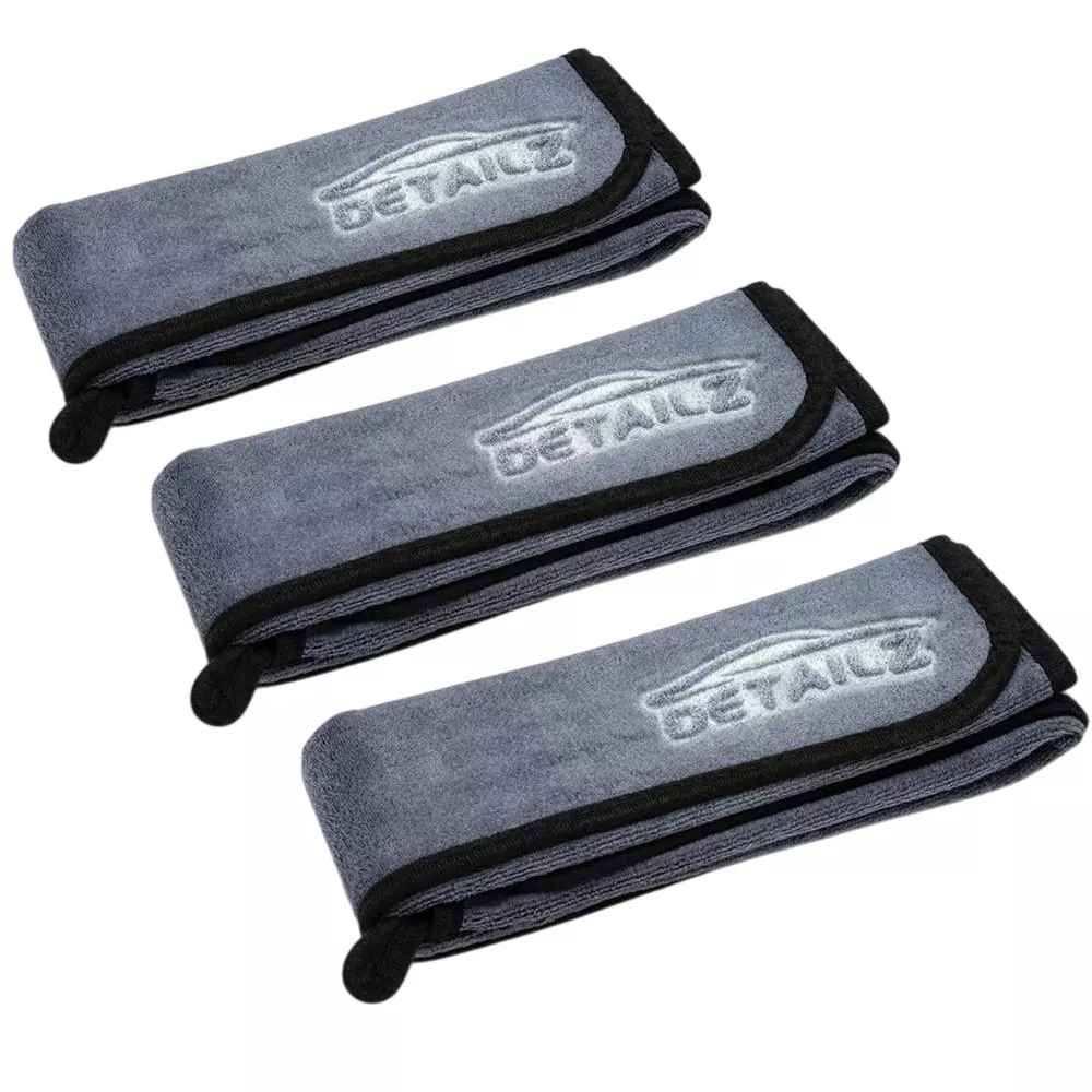 DETAILZ 40x60 cm Microfiber Vehicle Washing Cloth 600 GSM (Pack of 3)