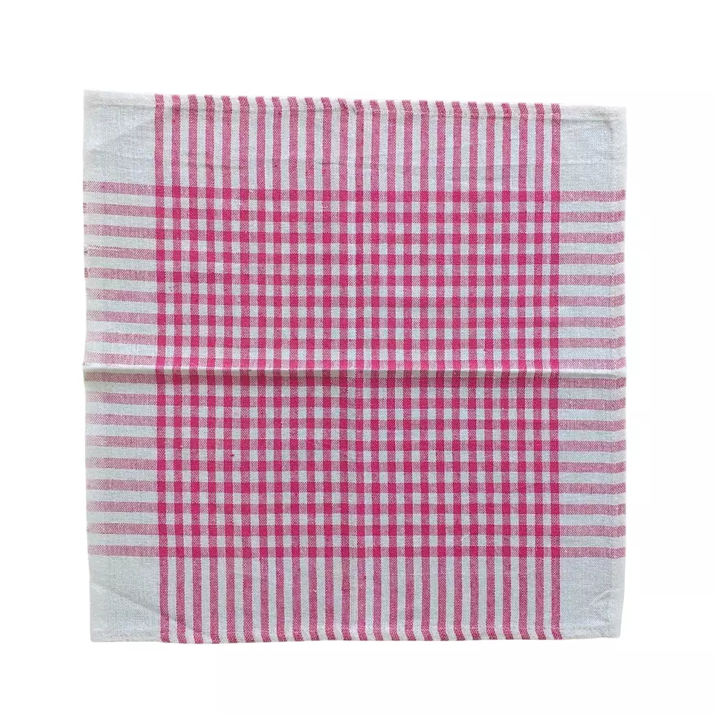 GENERIC Checked Duster Cloth Multicolor Medium Rectangular Cotton 45.72x45.72 cm Super Absorbent for Kitchen & Car (Pack of 12 Pcs)