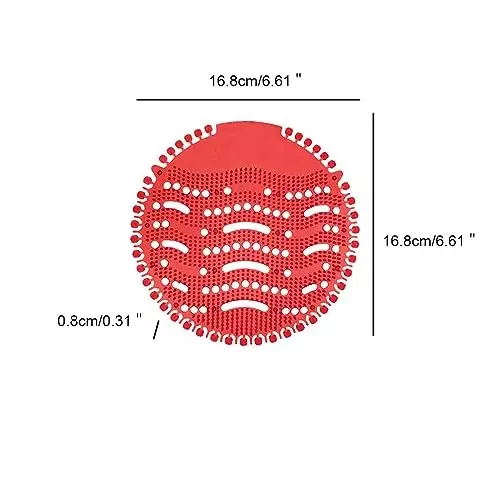 Urinal Screen Mats With Fragrance Assorted (Pack of 60)