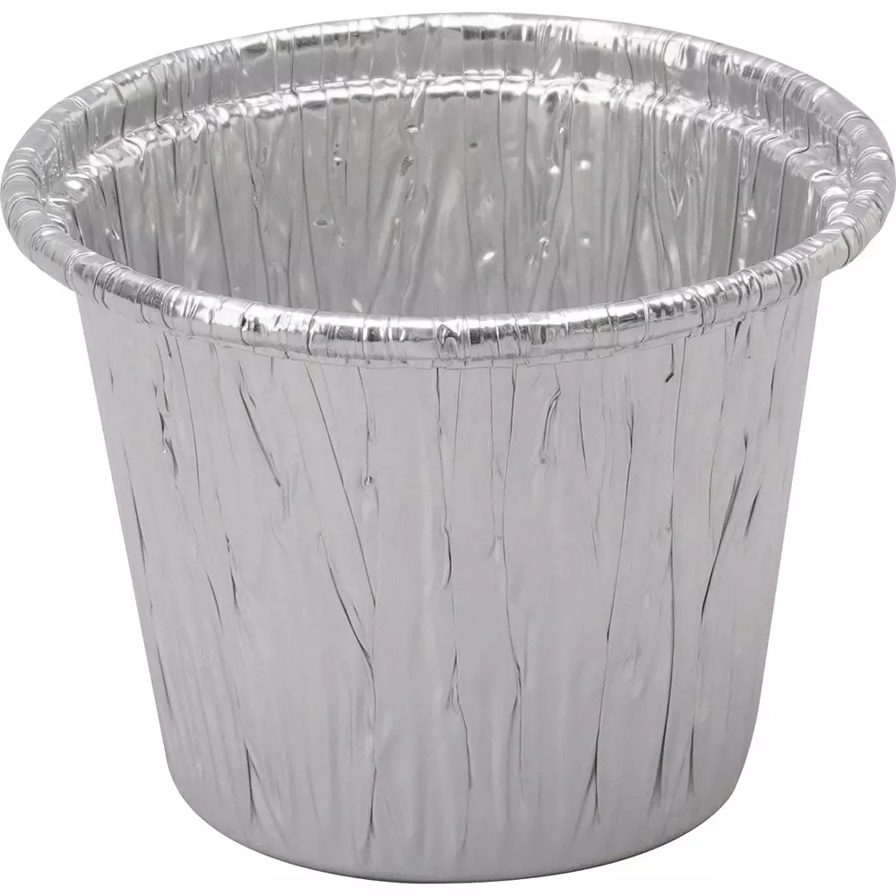 MonotaRO Aluminum Cup Baking Mold 63 mm Inner Diameter, 39476074 (Pack of 100 Pcs)