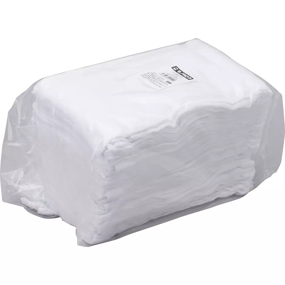 MonotaRO Towels for Commercial Use, Medium Thickness White About 340x850 mm, 45398354 (Pack of 25 Pcs)