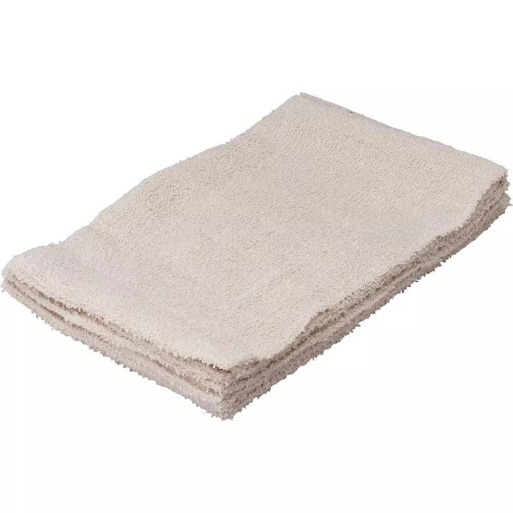MonotaRO Cloth, Unbleached Type, 100% Cotton, Approx. 30G Generation, 28831619 (Pack of 10)
