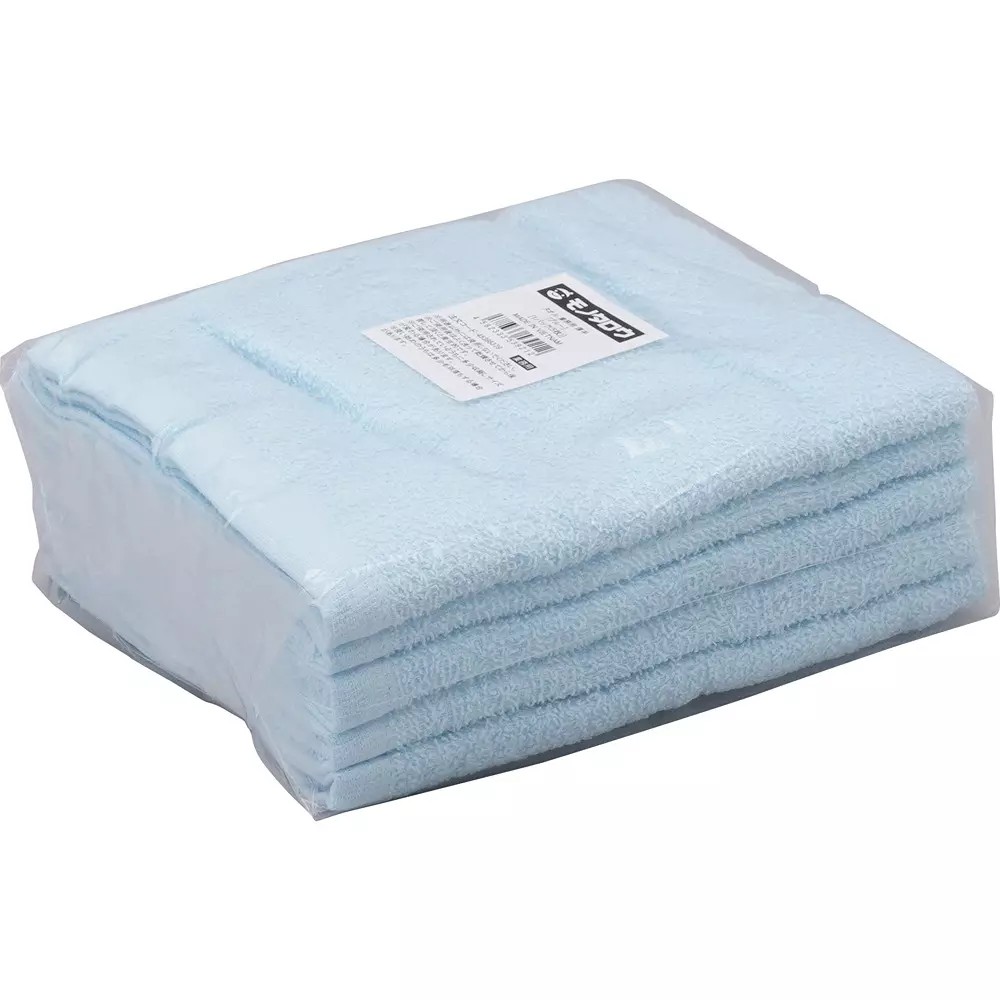 MonotaRO Towels, Commercial, Thick Blue About 340x850 mm, 45398379 (Pack of 5 Pcs)