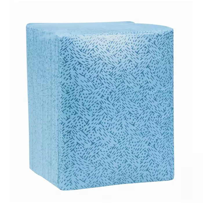 EcoYP PP Melt Blown Non-Woven Wipes 12x12 Inch 80 GSM 100% Polypropylene Cloth White (Pack of 100)
