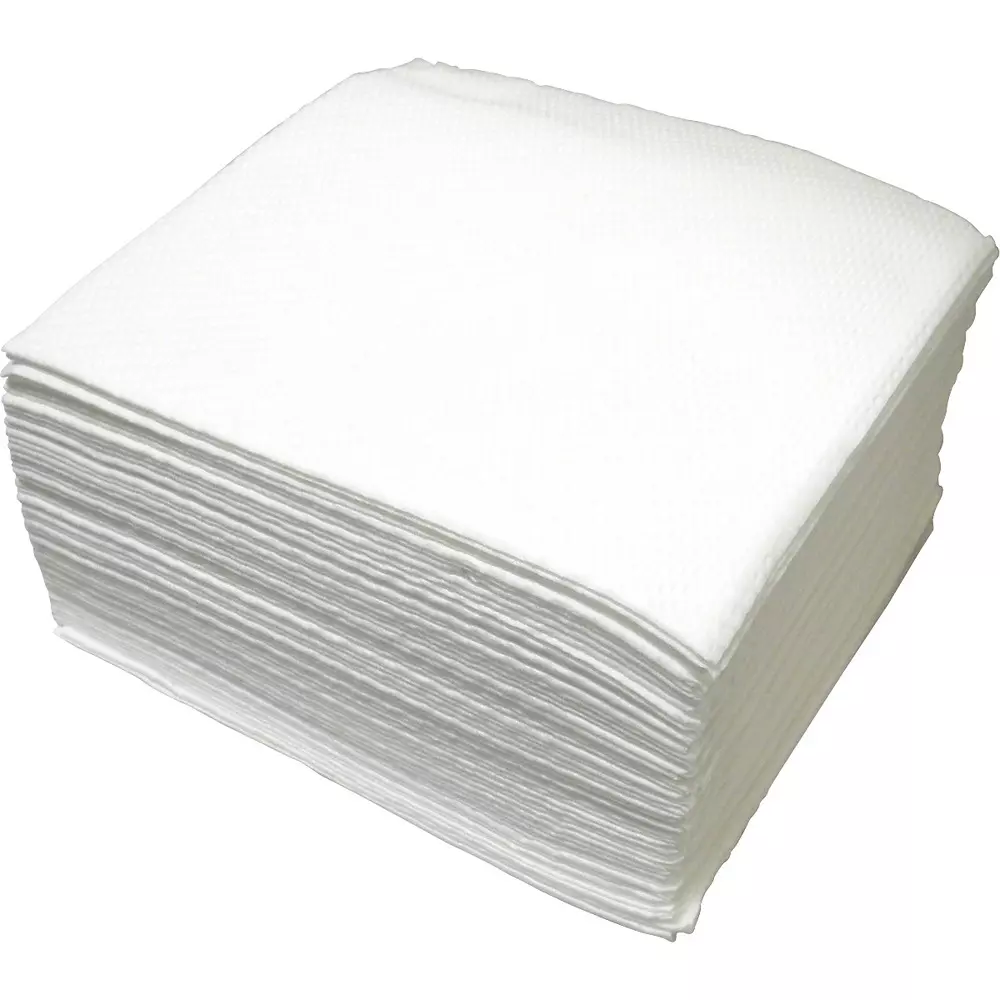 MonotaRO Paper Waste One-Sided Embossed Virtue Paper 4 Sheets 100% Pulp White, MPW3335 (Pack of 50 Pcs)