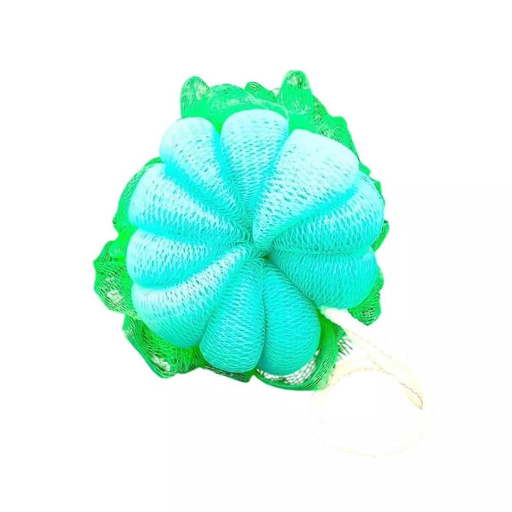 Assorts LOOFAH Round Flower Sponge Scrubber Mesh for Cleaner, Healthier & Glowing Skin