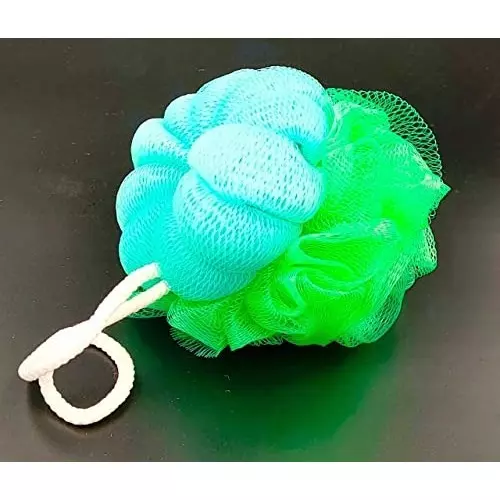 Assorts LOOFAH Round Flower Sponge Scrubber Mesh for Cleaner, Healthier & Glowing Skin