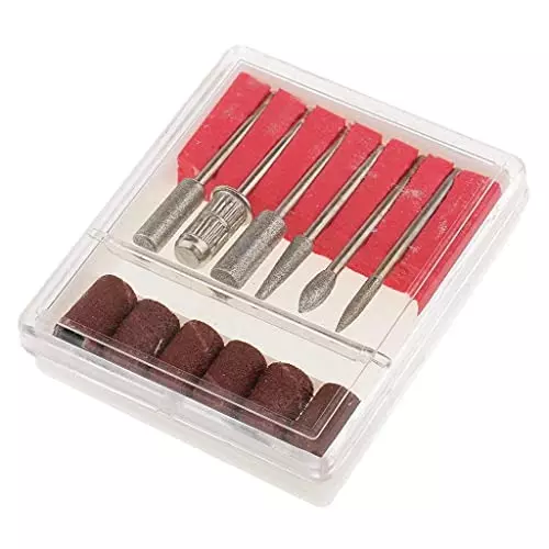 YADAV Blue Electric Mini Grinder Polishing Tool Set for Manicure, Pedicure & Nail Art