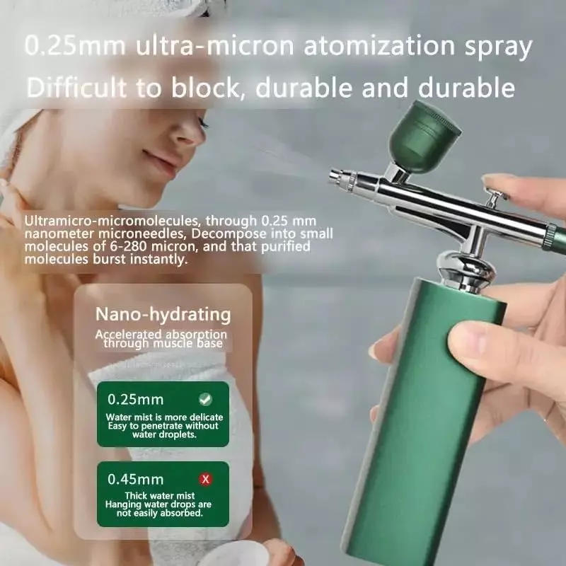 DY TOOLS Facial Oxygen Hydration Sprayer 20 ml with Built-in 800 mAh Lithium-Ion Battery