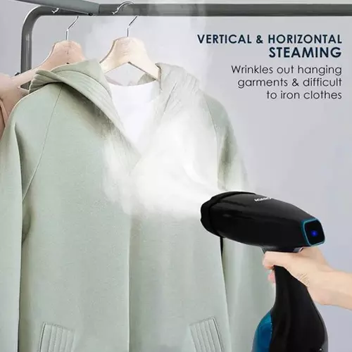Agaro Signify Handheld Garment Steamer 1500 W 260 ml Fabric Brush & Lint Brush, 33654