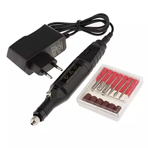 YADAV Electric Nail File Art Drill Kit 3000–20000 RPM for Carving, Engraving, Grinding & Polishing
