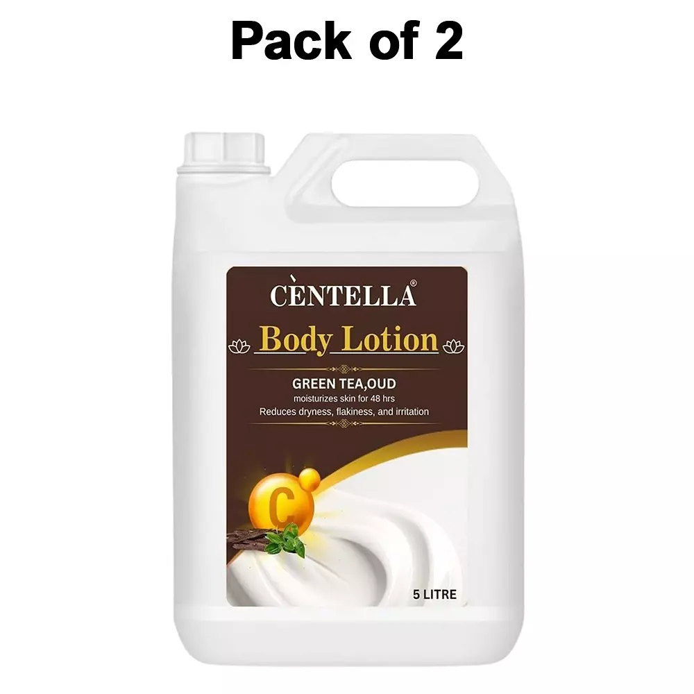 centella-body-lotion-5-l-can-lotion-green-tea-oud-fragrance-for-deep-moisturisationpack-of-2-pcs