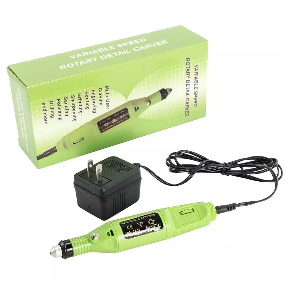GENERIC Professional Electric Nail Drill Machine Kit 3000–20000 RPM with 5–9 V Adapter