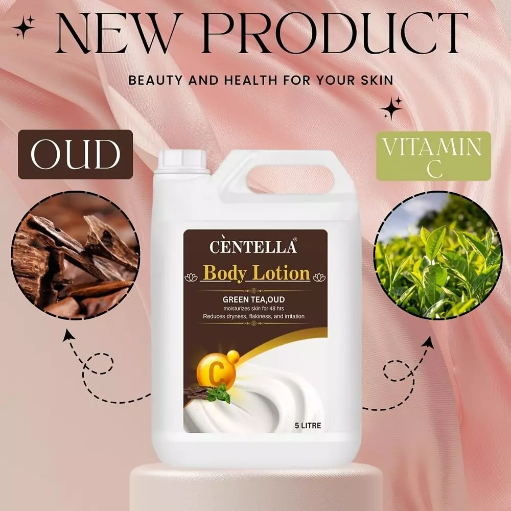 centella-body-lotion-5-l-can-lotion-green-tea-oud-fragrance-for-deep-moisturisation