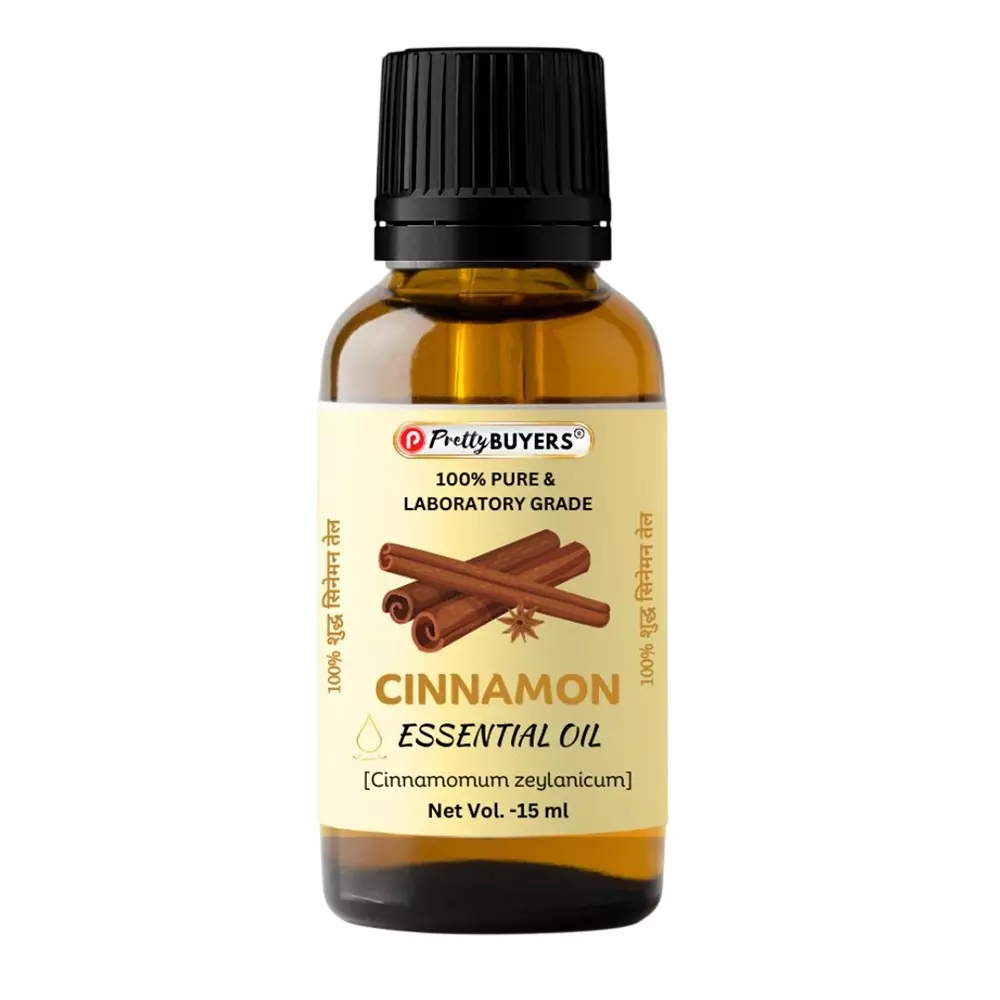 PrettyBUYERS Cinnamon Essential Oil 100% Pure and Natural 15 ml